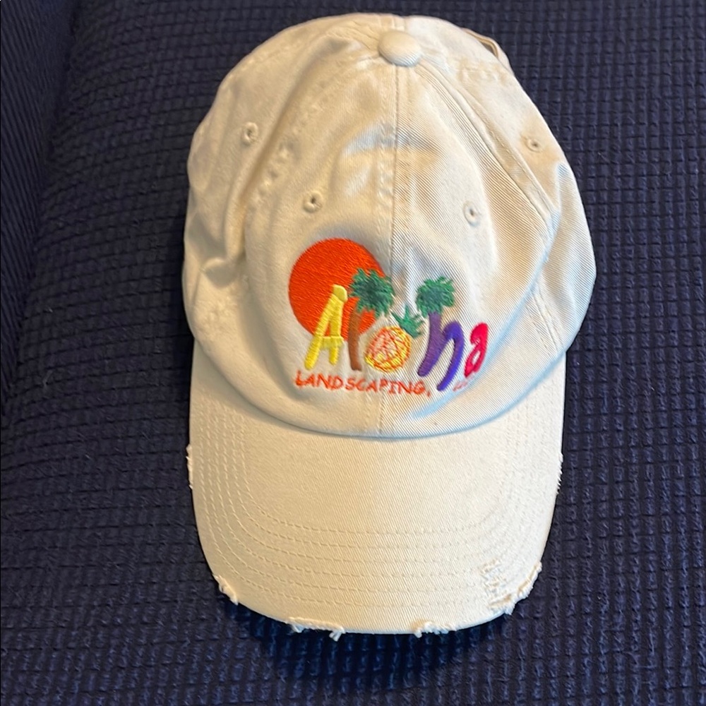 Aloha Landscaping Embroidered Cap